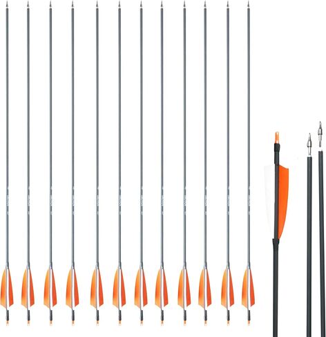 حزمة SAS Robinhood Longbow مع أسهم كربون Oblivion مقاس 30 بوصة - 12/عبوة in Saudi Arabia