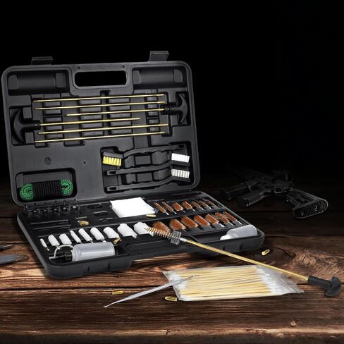 Gun Cleaning Kit for All Caliber Rifles,Pistol,Handgun,Shotgun,Universal Gun Cleaning Kit for .223/5.56 .308 7.62 9mm All Cal, Gun Accessories for Men in Saudi Arabia