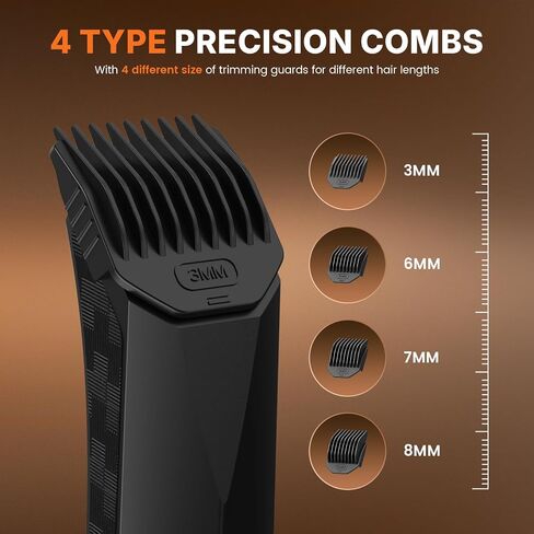 Body Hair Trimmer for Men Pubic Hair Trimmer - Wet/Dry Ball Trimmer with Ceramic Blade, Rechargeable Body Groomer for Men with Standing Recharge Dock, Cordless Groin Hair Trimmer for Men Manscaping in Saudi Arabia