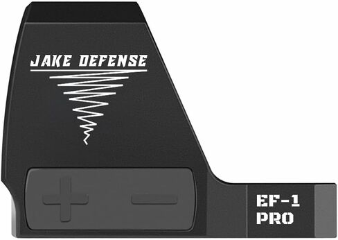 NADO EF-1 PRO, Solar Powered, Motion Shake Awake Multi-Reticle for RMR Cut Footprint, Shockproof and Waterproof Red Dot Sight, Open Reflex Optics with Picatinny Base. in Saudi Arabia