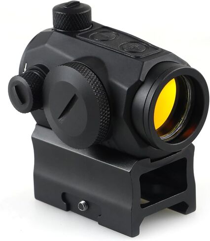 Merlin 1x20mm Compact Tube Red Dot Sight with 2 MOA Dot, 1/2 MOA Adjustments, IPX7 Waterproof & Shock-Resistant, Precision Optics for Shooting Sports & Hunting in Saudi Arabia