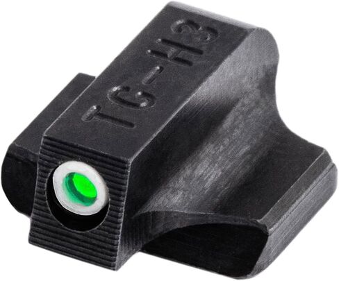 TruGlo Tritium يتوهج في الظلام مسدس بصري مع نقطة خضراء وبيضاء انتقالية لمسدسات سلسلة Smith & Wesson M&P، أسود (3 عبوات) in Saudi Arabia