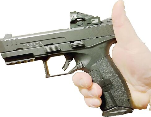 Ade Advanced Optics BERTRILLIUM RD3-013 جهاز رؤية منعكس للنقطة الحمراء + لوحة تثبيت بصرية لمسدس Ruger Security 9 + لوحة تركيب Picatinny قياسية in Saudi Arabia