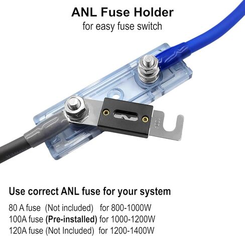 4 AWG CCA Copper 1200 W Cable Car Audio Amp Wire Kit for Amplifier Wiring | True Spec Automotive Vehicle Aftermarket Subwoofer Stereo Installation Kits, incl Power Ground Cable RCA Speaker Remote Wires in Saudi Arabia