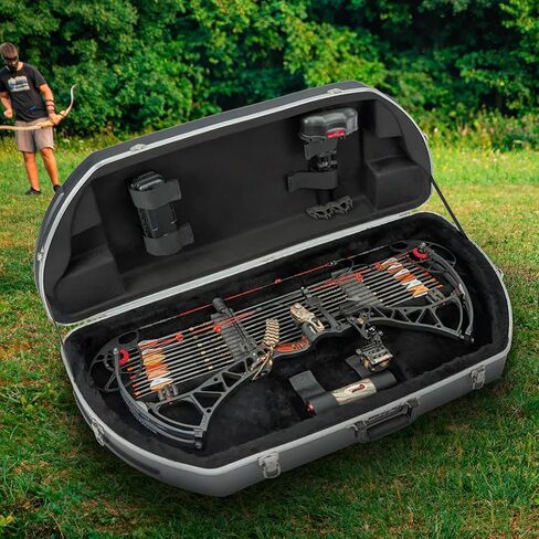 حافظة SKB Cases Crossbow، هيكل صلب محمول للقوس والسهم، سلسلة Hunter، أسود in Kuwait