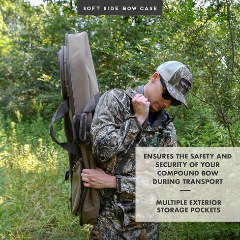 Insights Hunting بواسطة frogg toggs - حافظة على شكل فيونكة ناعمة مع أشرطة حقيبة ظهر مخفية، عناصر صلبة باللون البني، مقاس واحد in Kuwait