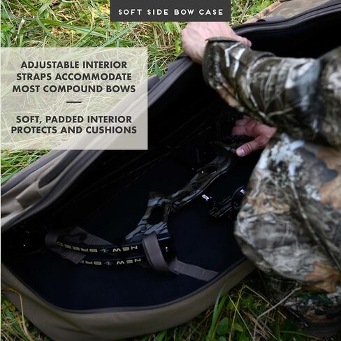 Insights Hunting بواسطة frogg toggs - حافظة على شكل فيونكة ناعمة مع أشرطة حقيبة ظهر مخفية، عناصر صلبة باللون البني، مقاس واحد in Kuwait