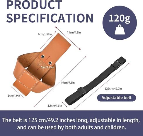 SPG Compound Bow Belt Holder - Archery Bow Holder bag with Adjustable Belt for Holding Up Bows Waist Compound Bow Pouch Hunting Shooting Practice Accessories in Kuwait