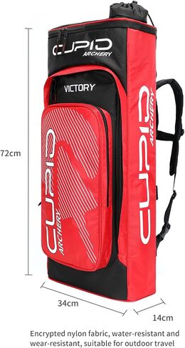 LWANO Archery Backpack Takedown Recurve Bow Case, Protective Foam Padding Bow Bag for Gear & Accessories with Arrow Tube in Saudi Arabia