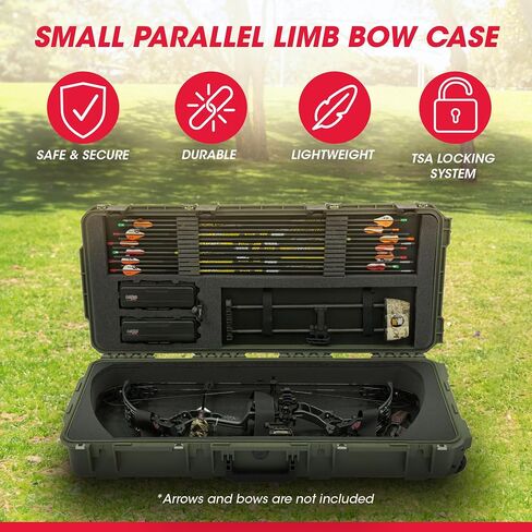 SKB Mathews Hard Shell Compound Bow and Arrow Archery Case with Wheels in Saudi Arabia
