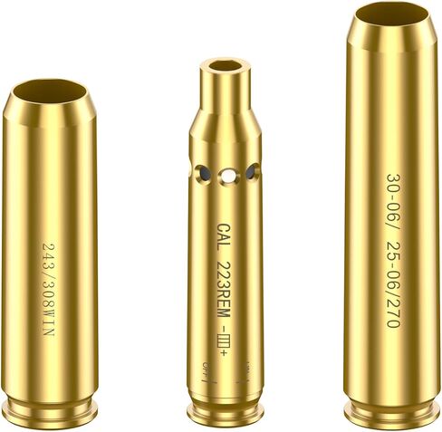 223/243 .308/30-06/25-06/270 كال ليزر أحمر تتحمل البصر تتحمل البصر التبديل تصميم نقطة حمراء Boresighter مع البطاريات in Kuwait