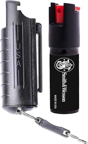 Smith & Wesson Pepper Shield Quick Release Large Pepper Spray for Women – Police Strength Self-Defense Spray in Saudi Arabia
