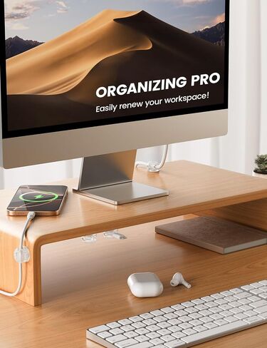 Lamicall Tablet Stand + Rotatable Cable Clips in Saudi Arabia