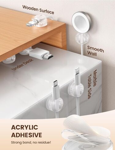 Lamicall Tablet Stand + Rotatable Cable Clips in Saudi Arabia