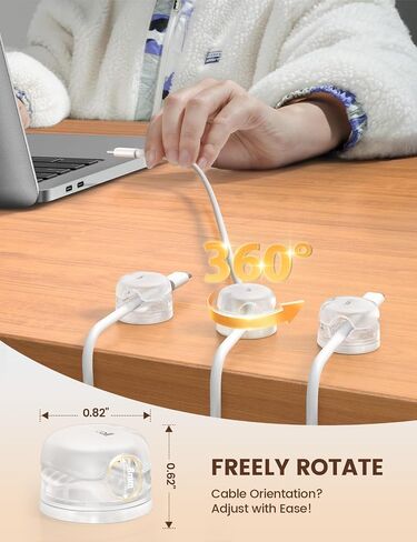 Lamicall Tablet Stand + Rotatable Cable Clips in Saudi Arabia