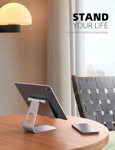 Lamicall Tablet Stand + Rotatable Cable Clips in Saudi Arabia