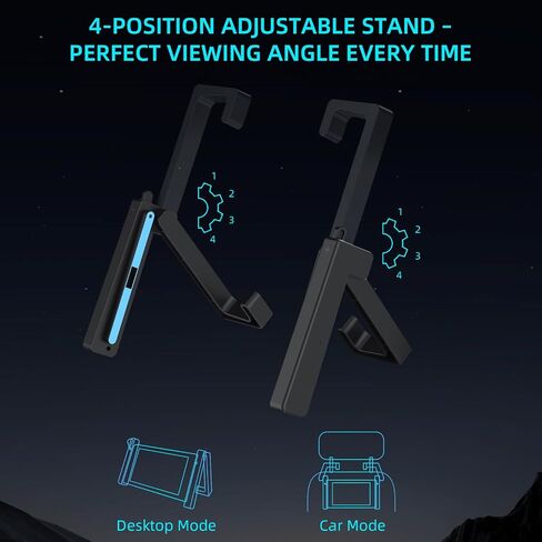 Car Tablet Holder for Switch 2 Table Stand Playstand Bracket Car Headrest Mount Holder Game Stand Mount Accessories in Saudi Arabia