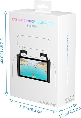 Car Tablet Holder for Switch 2 Table Stand Playstand Bracket Car Headrest Mount Holder Game Stand Mount Accessories in Saudi Arabia