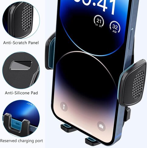 Car Phone Holder for Ford Galaxy II 2006 2007 2008 2009 2010, 360 Degree Rotatable for Car Air Vent, Car Accessory in Saudi Arabia