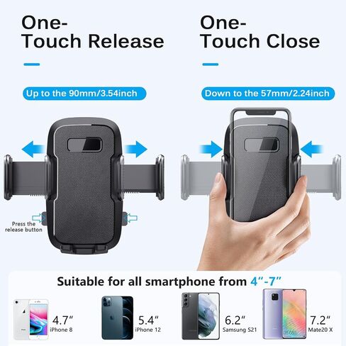 Car Phone Holder for Ford Galaxy II 2006 2007 2008 2009 2010, 360 Degree Rotatable for Car Air Vent, Car Accessory in Saudi Arabia