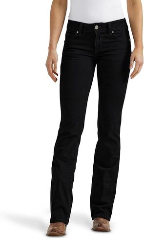 Wrangler Women's Western Mid Rise Stretch Boot Cut Jean in Saudi Arabia