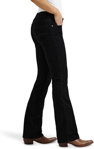 Wrangler Women's Western Mid Rise Stretch Boot Cut Jean in Saudi Arabia