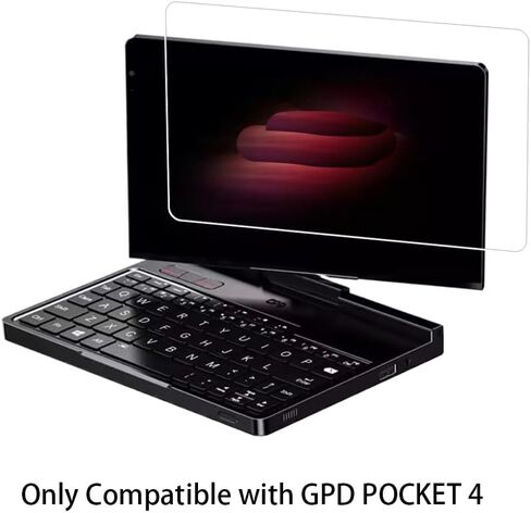واقي شاشة Walieoka متوافق مع GPD Pocket 4 مقاس 8.8 بوصة، طبقة واقية من الزجاج المقوى بصلابة 9H، مقاوم للخدش وبصمات الأصابع [عبوة من قطعتين] in Saudi Arabia