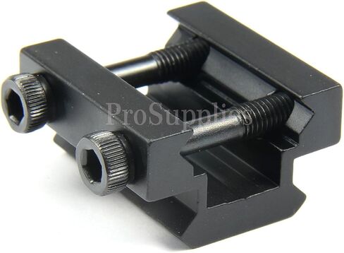 TACFUN 2PCS Flat TOP Half 1/2 INCH MINI Riser Block Mount 3 Slot Picatinny Rail in Saudi Arabia