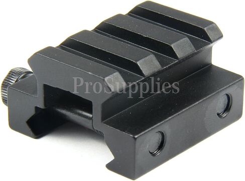 TACFUN 2PCS Flat TOP Half 1/2 INCH MINI Riser Block Mount 3 Slot Picatinny Rail in Saudi Arabia