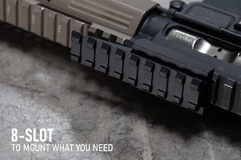 Monstrum Shrapnel Offset Picatinny Riser Mount مع قاعدة إيقاف الارتداد | 8 فتحة 3.5 بوصة in Kuwait