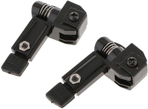 Generic 2 Pack Universal Car Windshield Wiper Stand for Left Driving -6406, 50x10x16mm, Black in Saudi Arabia