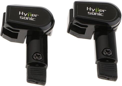 Generic 2 Pack Universal Car Windshield Wiper Stand for Left Driving -6406, 50x10x16mm, Black in Saudi Arabia