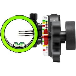 REDLINE RL-2 مشهد القوس المنزلق ذو الثلاثة دبابيس - دبابيس علوية من الألياف .019 ودبوس سفلي .010 مع تعديلات المحور الثاني والثالث وحلقة الألياف البصرية المغلقة - أسود - اليد اليمنى in Kuwait