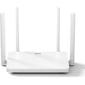 DBIT N300 2.4GHz WiFi Router with WISP Wireless Repeater Mode Internet Router for Smart Home - Guest Network, Internet Access Control, Speed Limit, WPA2, WLAN Schedule, WPS, IPTV, Easy Setup (T1 Pro) in Kuwait