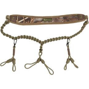 النطاقات النيوبرين لعبة دعوة الحبل | حامل رقبة من Game Bird Call مع 6 حلقات قابلة للتعديل، وحزام مدعوم من الصوف in Kuwait