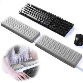 UnivoColors PostureUp L-Shaped Desk Wrist Rest Elbow, Non-Slip, Separate Design, Memory Foam Desk Edge Support, Ergonomic Design for Long-Hour Work (11.8 * 3.9 inch 2-Piece Set of Black) in Saudi Arabia