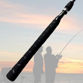 Hex Pattern Handle Heat Shrink for Fishing Rod, Table Tennis Paddle - Sleek, Multiple Colors (30mm Dia. x 1.6m Long, Brown) in Saudi Arabia