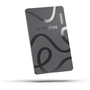 Pebblebee Clip 5 | Rechargeable Bluetooth Tracker Tag for Keys & Bags | Alternative to Air Tag & Android Trackers | 130 dB Siren, Bright LED Strobe, 12-Month Battery, Alert Safety Mode & Phone Finder in Saudi Arabia