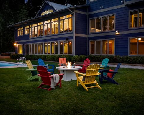 POLYWOOD AD420AR Modern Adirondack Chair, Aruba in Saudi Arabia