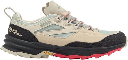 Jack Wolfskin Women's Cyrox Texapore Low W Walking Shoes, mint leaf, 8 Women in Saudi Arabia