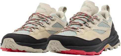 Jack Wolfskin Women's Cyrox Texapore Low W Walking Shoes, mint leaf, 8 Women in Saudi Arabia