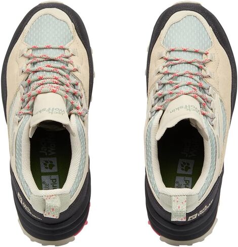 Jack Wolfskin Women's Cyrox Texapore Low W Walking Shoes, mint leaf, 8 Women in Saudi Arabia
