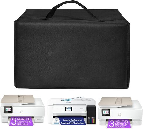 غطاء طابعة للهاتف المحمول والكمبيوتر اللوحي لطابعة HP ENVY Inspire 7955e/7958e/for Epson ET-15000 اللاسلكية الكل في واحد، طابعة نافثة للحبر ملونة، ماسح ضوئي، ناسخة، طباعة متنقلة (فضي) in Kuwait