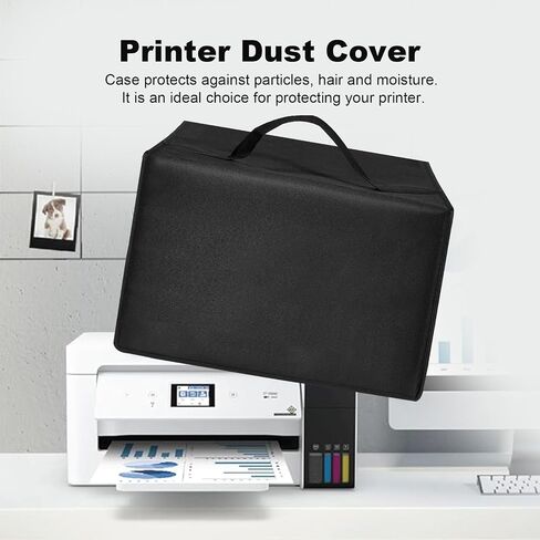 غطاء طابعة للهاتف المحمول والكمبيوتر اللوحي لطابعة HP ENVY Inspire 7955e/7958e/for Epson ET-15000 اللاسلكية الكل في واحد، طابعة نافثة للحبر ملونة، ماسح ضوئي، ناسخة، طباعة متنقلة (فضي) in Kuwait