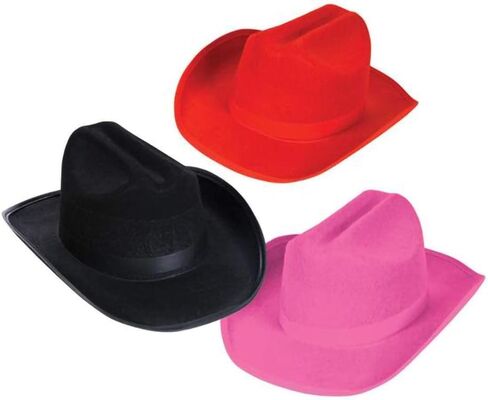 قبعة رعاة البقر من شركة Dreidel، قبعة غربية، ملابس تنكرية للأطفال، اللعب التظاهري، هدايا الحفلات in Kuwait