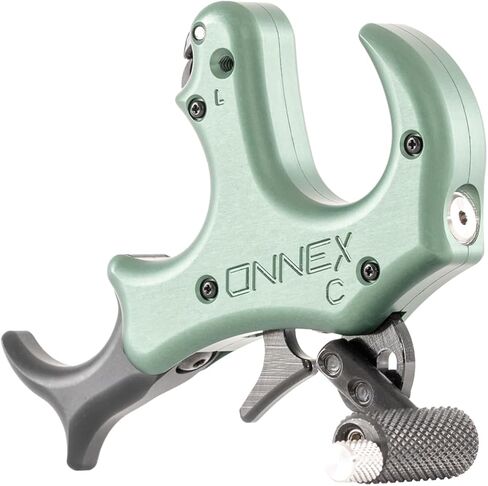 أداة مساعدة إطلاق قوس الإبهام من Stan OnneX للرماية والصيد - قابلة للتعديل، أجزاء داخلية مقاومة مطلية بـ DLC، حركة سلسة، نظام تعليقات النقر، معياري 3 أو 4 أصابع in Kuwait