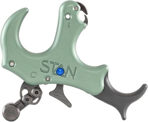أداة مساعدة إطلاق قوس الإبهام من Stan OnneX للرماية والصيد - قابلة للتعديل، أجزاء داخلية مقاومة مطلية بـ DLC، حركة سلسة، نظام تعليقات النقر، معياري 3 أو 4 أصابع in Kuwait