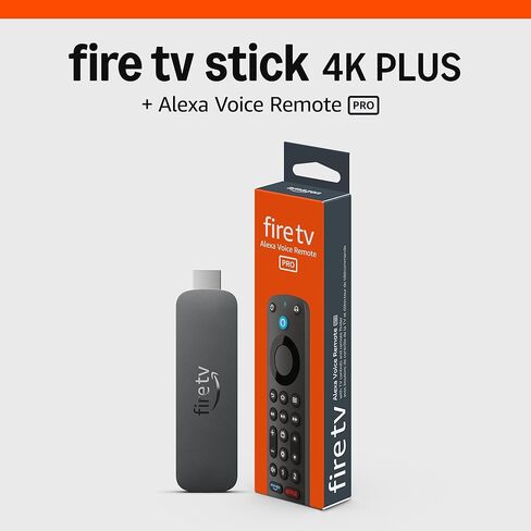 Amazon Fire TV Stick 4K Plus bundle with Alexa Voice Remote Pro in Saudi Arabia