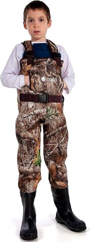 OAKI Toddler & Children's Waterproof Fishing Waders for Kids in Saudi Arabia