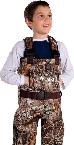 OAKI Toddler & Children's Waterproof Fishing Waders for Kids in Saudi Arabia